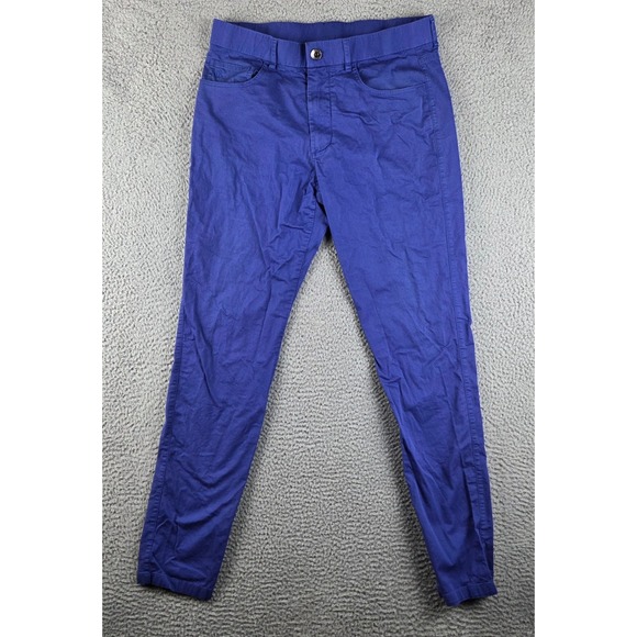 Greyson Wainscott 5 Pocket Golf Trousers Pant Mens 32x32 Blue